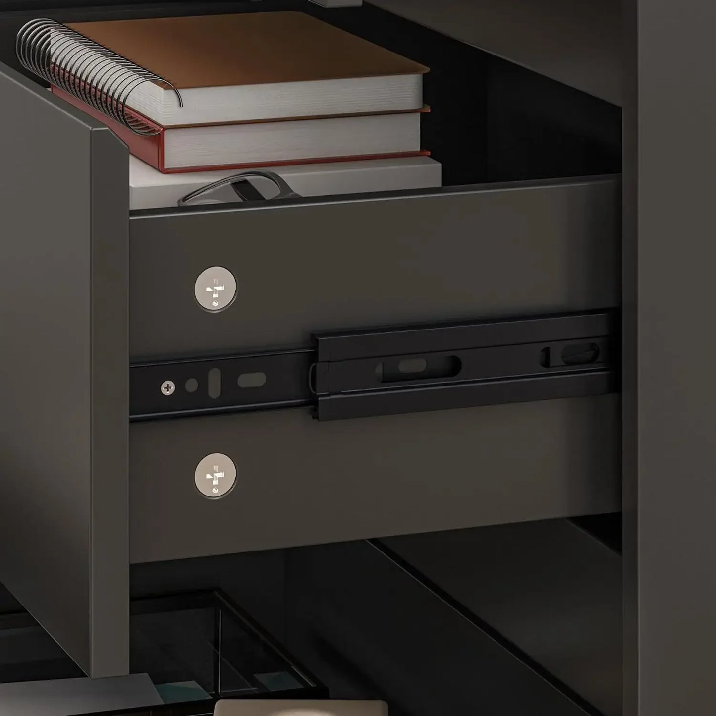XMSJH Dresser for Bedroom with 9 Deep Drawers Modern Chest