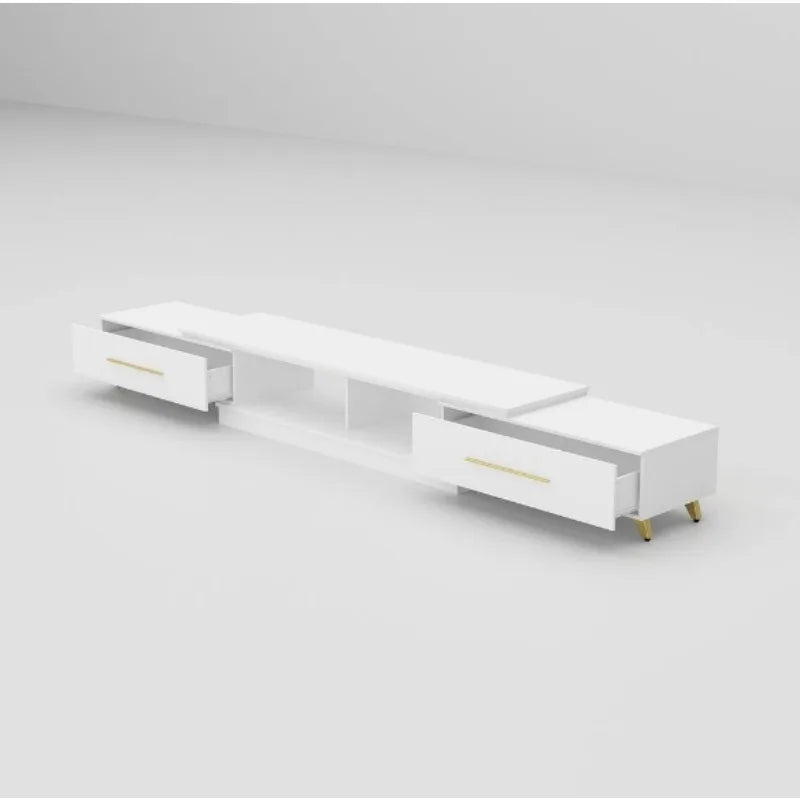 Hign-concerned Wood TV Console With Drawers Cabinet