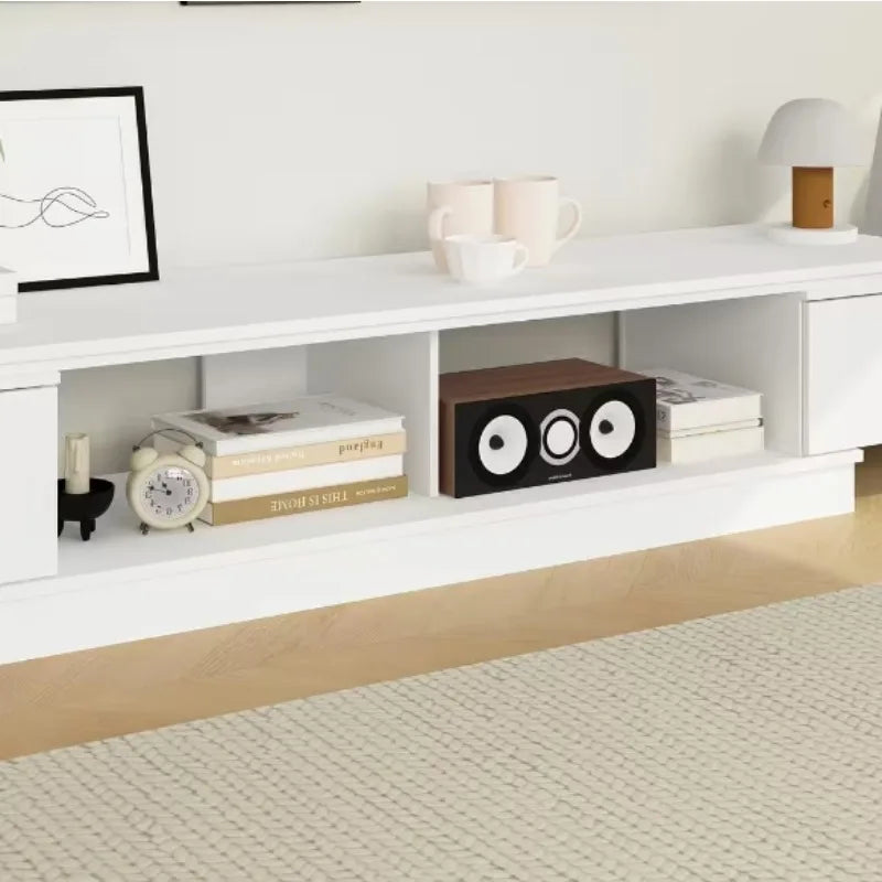 Hign-concerned Wood TV Console With Drawers Cabinet