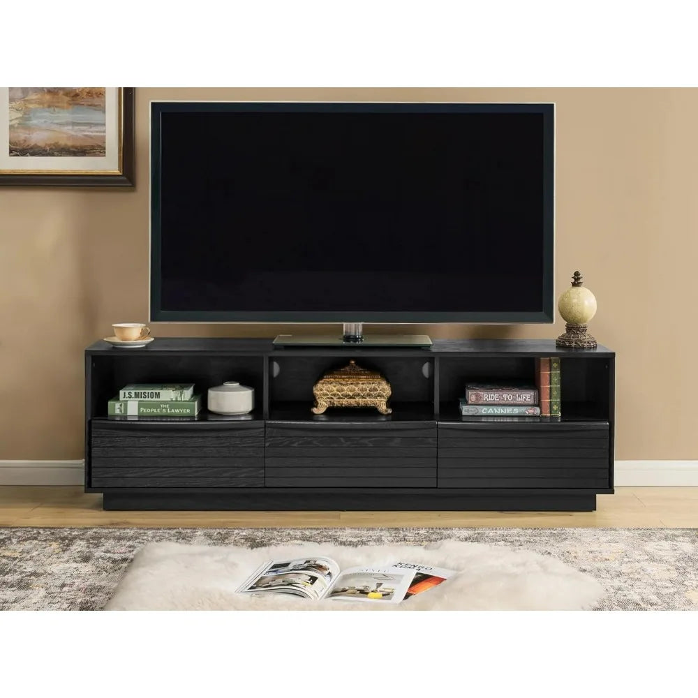 RBXC Modern TV Console Entertainment Center With Drawers