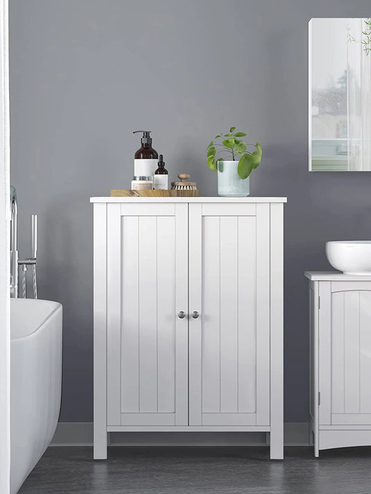 VASAGLE Bathroom Storage Cabinet With Adjustable Shelves