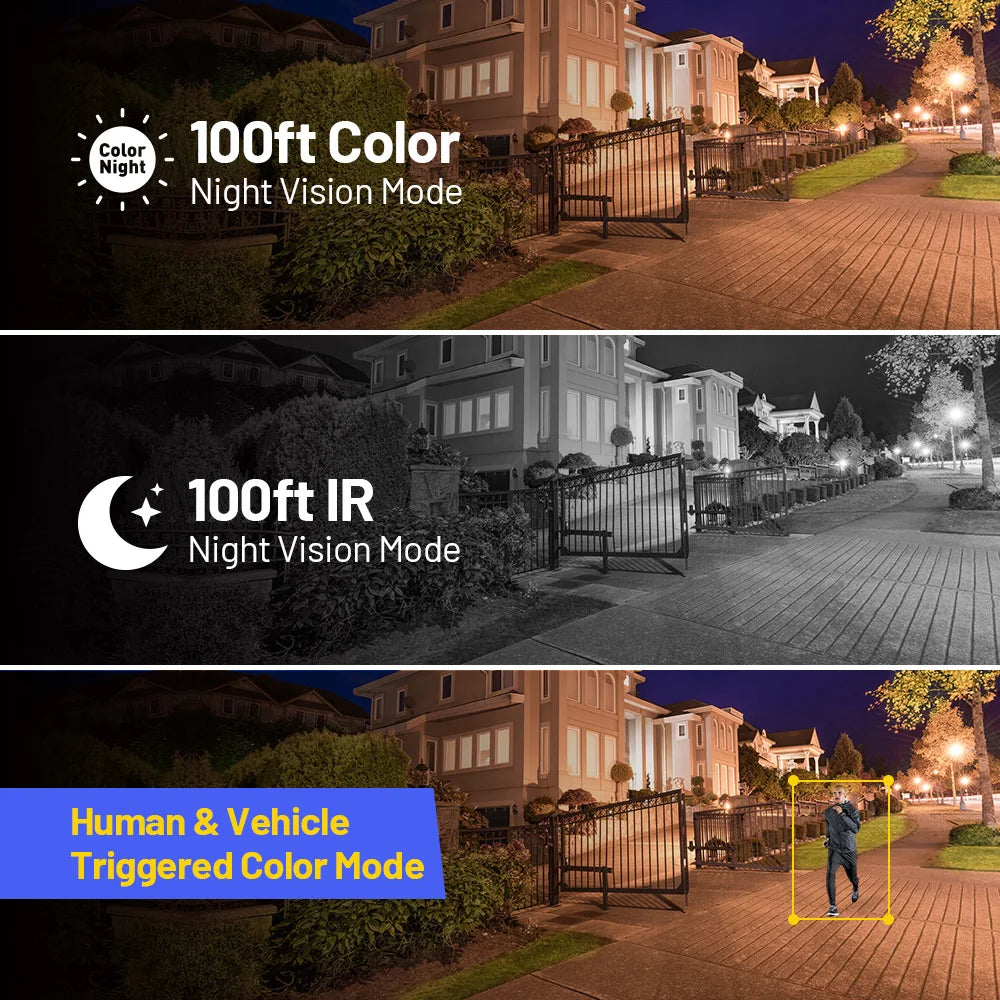 ANNKE 12MP Outdoor PoE Security Camera With Night Vision
