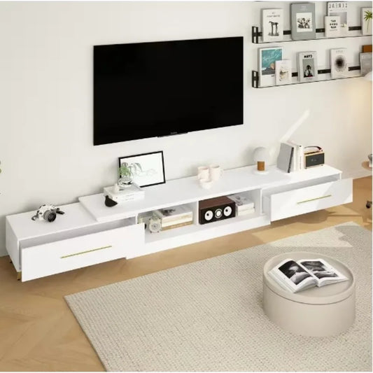 Hign-concerned Wood TV Console With Drawers Cabinet